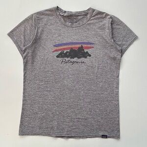 Patagonia Shirt Capilene Cool Daily Graphic Hiking Outdoors T Shirt Women’s S